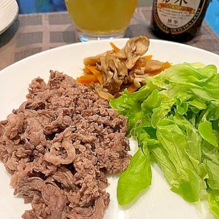 さっぱりレモンビーフ焼肉